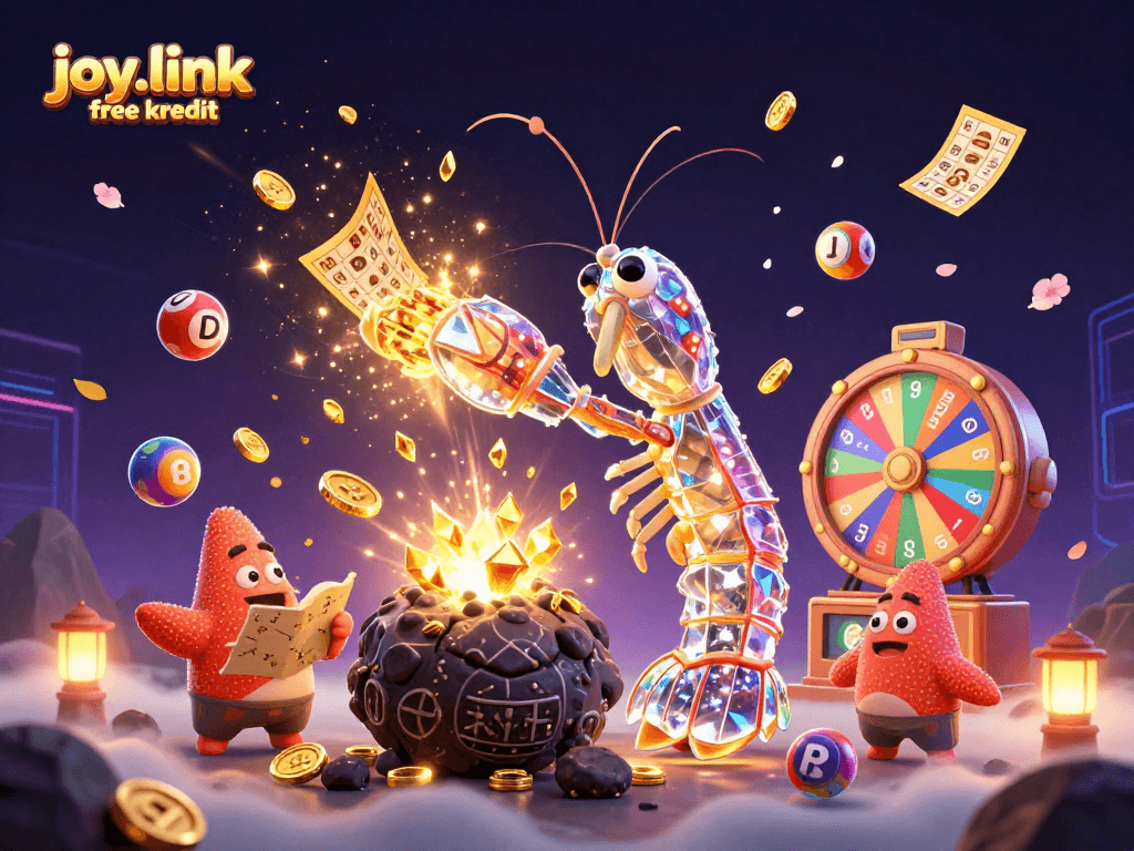 Experience thrilling wins with joy.link free kredit in this vibrant casino scene.