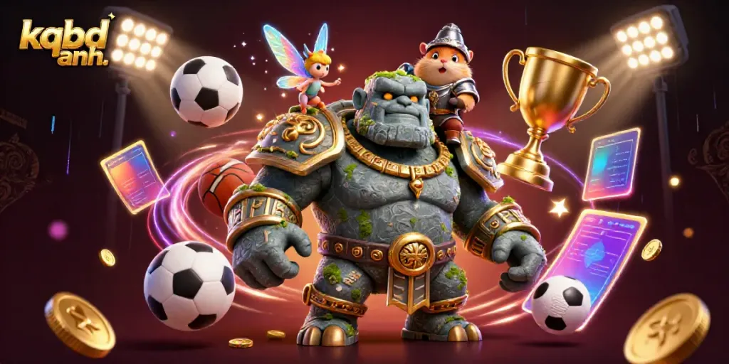 Engage with kqbd anh. sports betting strategies through lively 3D illustration of legends in action.