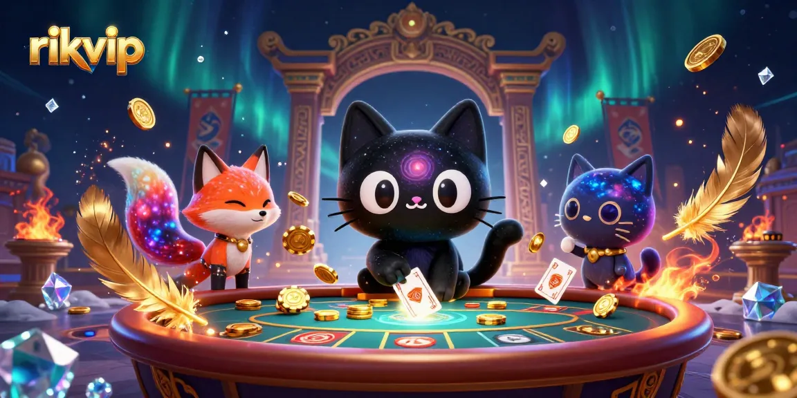 Engage with thrilling games at rikvip's cosmic casino featuring magical elements.